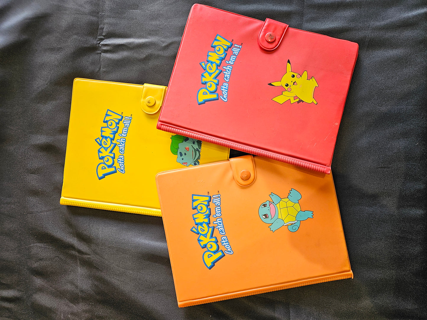 Pokémon TCG  Toysite Wizards Of The Coast A5 4 Pocket Binder 1999 X3