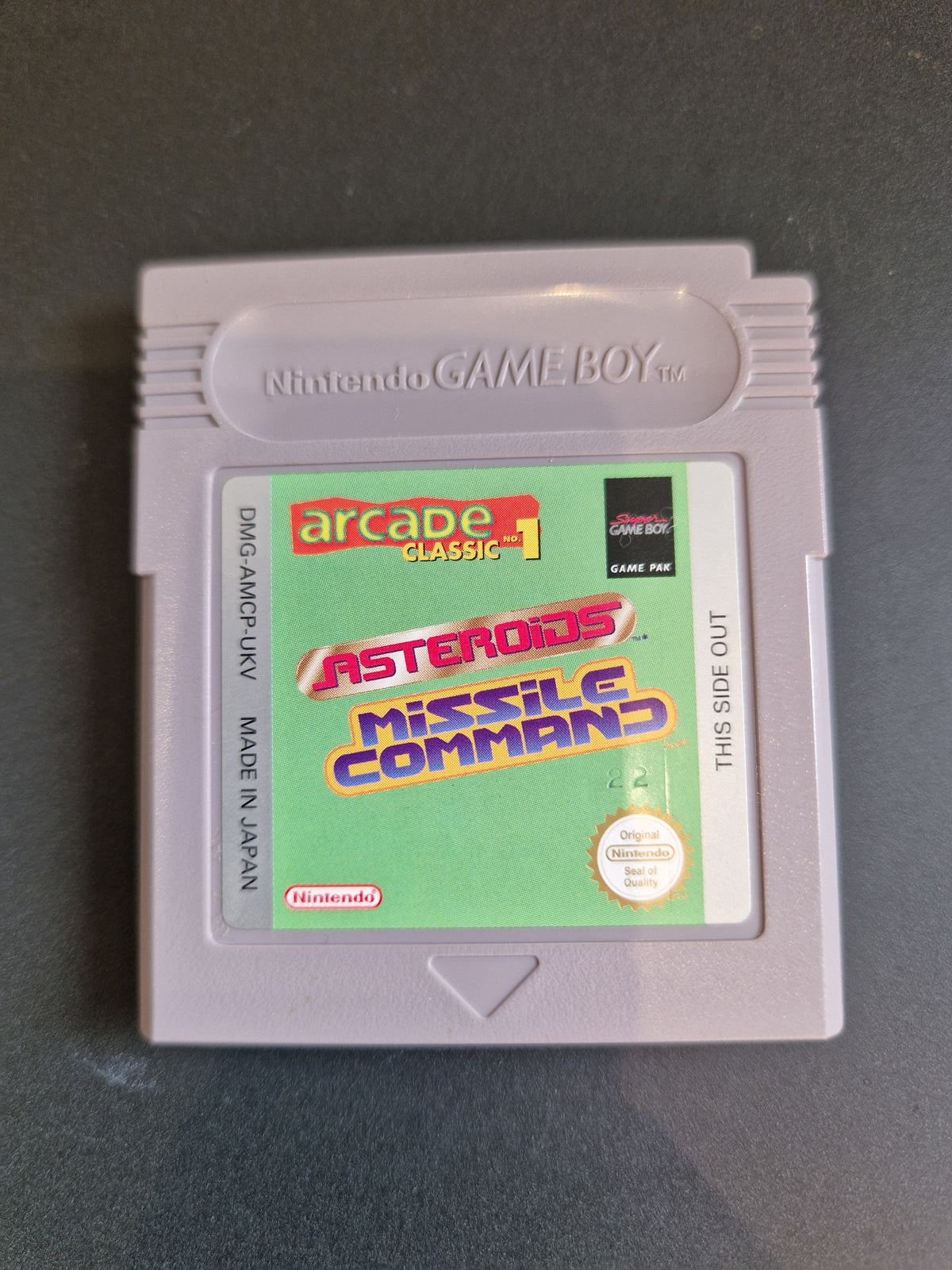 ARCADE CLASSIC 1 ASTEROIDS MISSILE COMMAND