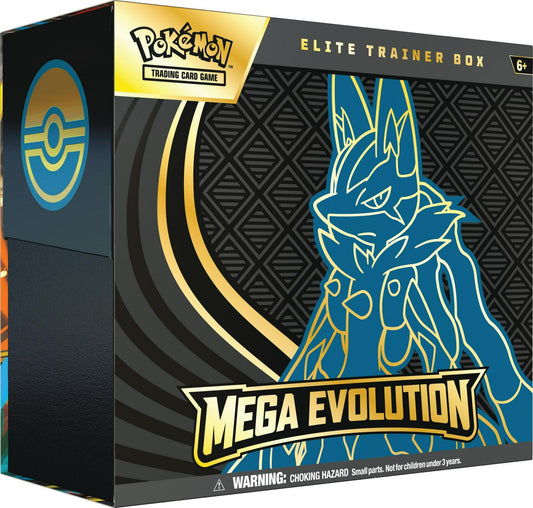 POKEMON MEGA EVOLUTIONS LUCARIO ELITE TRAINER BOX