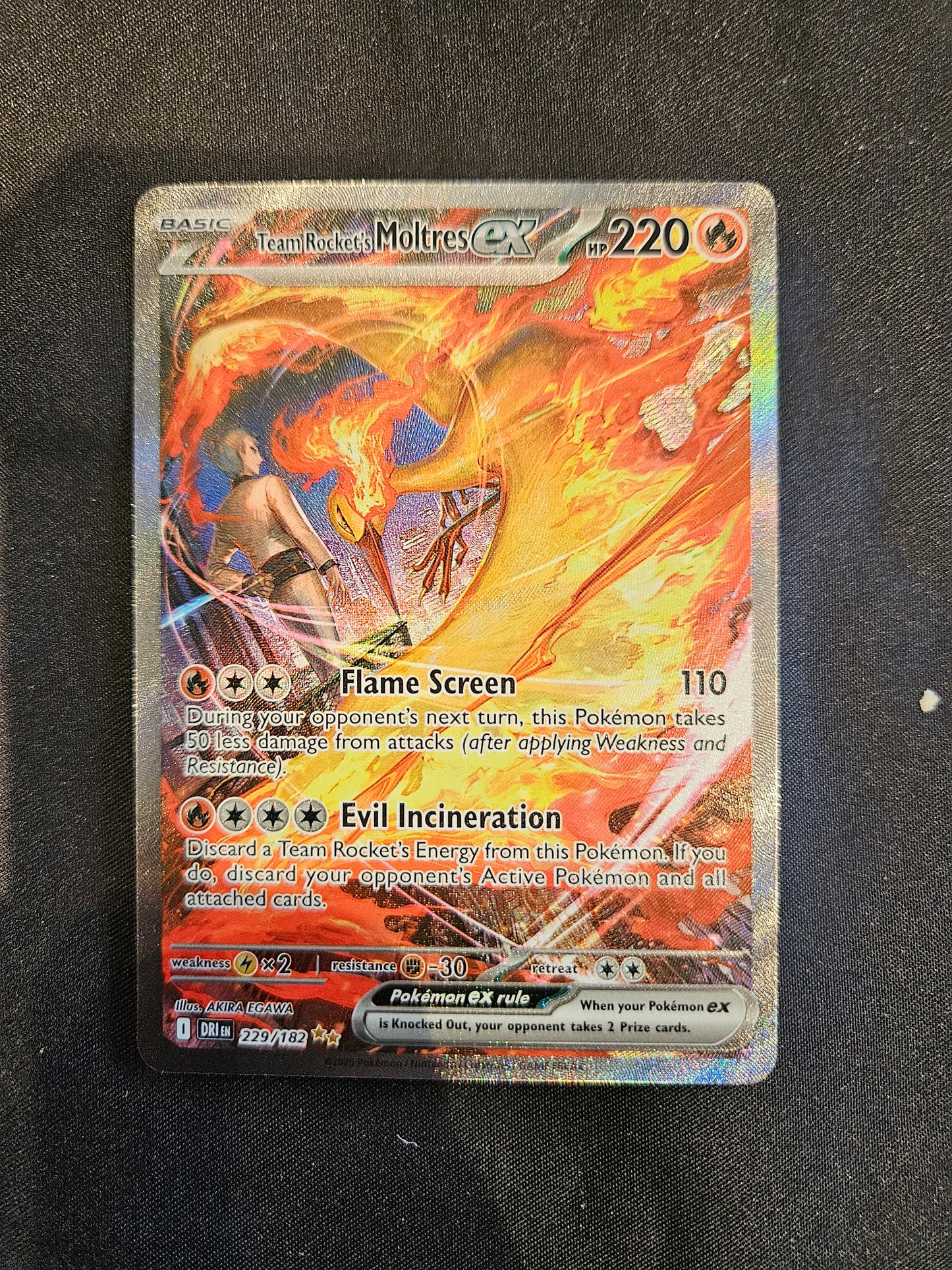 Team Rockets Moltres SIR 229/182