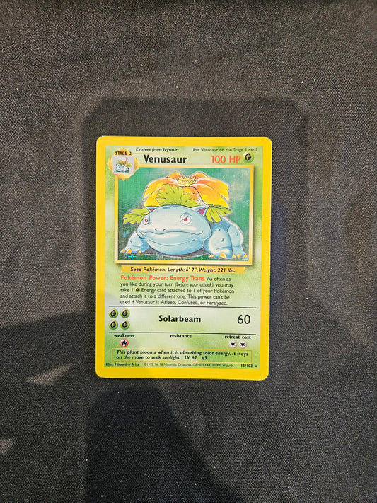 Base Set Venusaur Holo 15/102