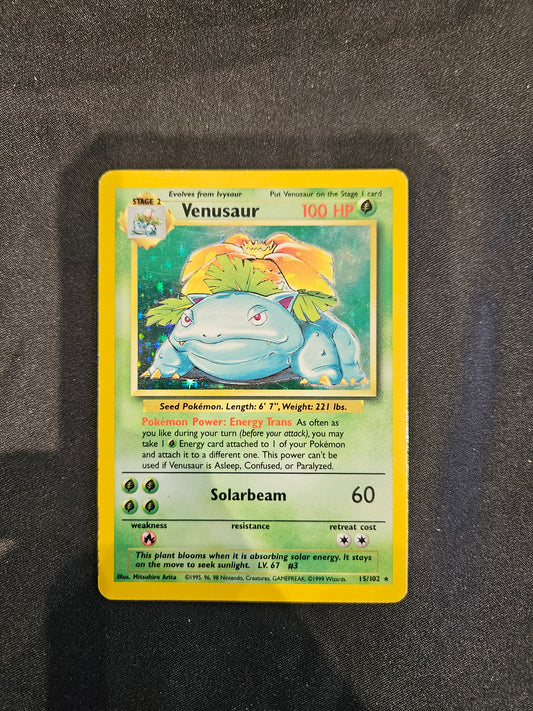 Base Set Venusaur Holo 15/102
