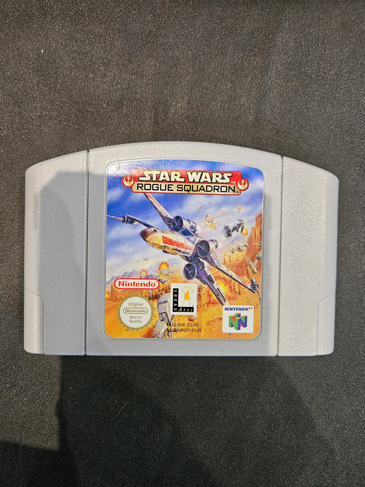 STARWARS ROGUE SQUADRON N64 GAME