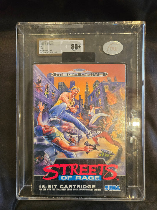 STREETS OF RAGE UKG 8 SEGA MEGA DRIVE PAL VERSION