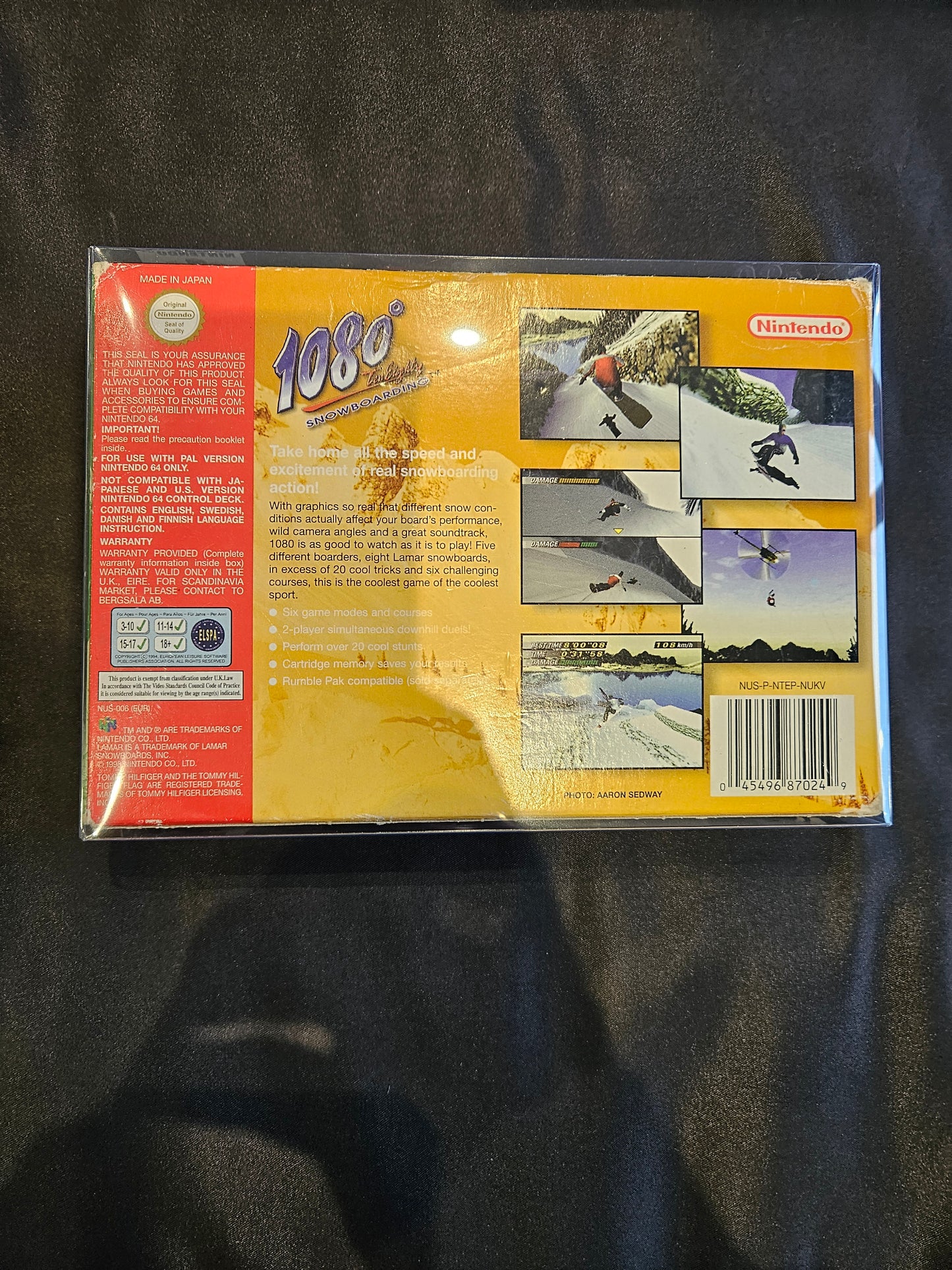 N64 BOXED 1080 GAME