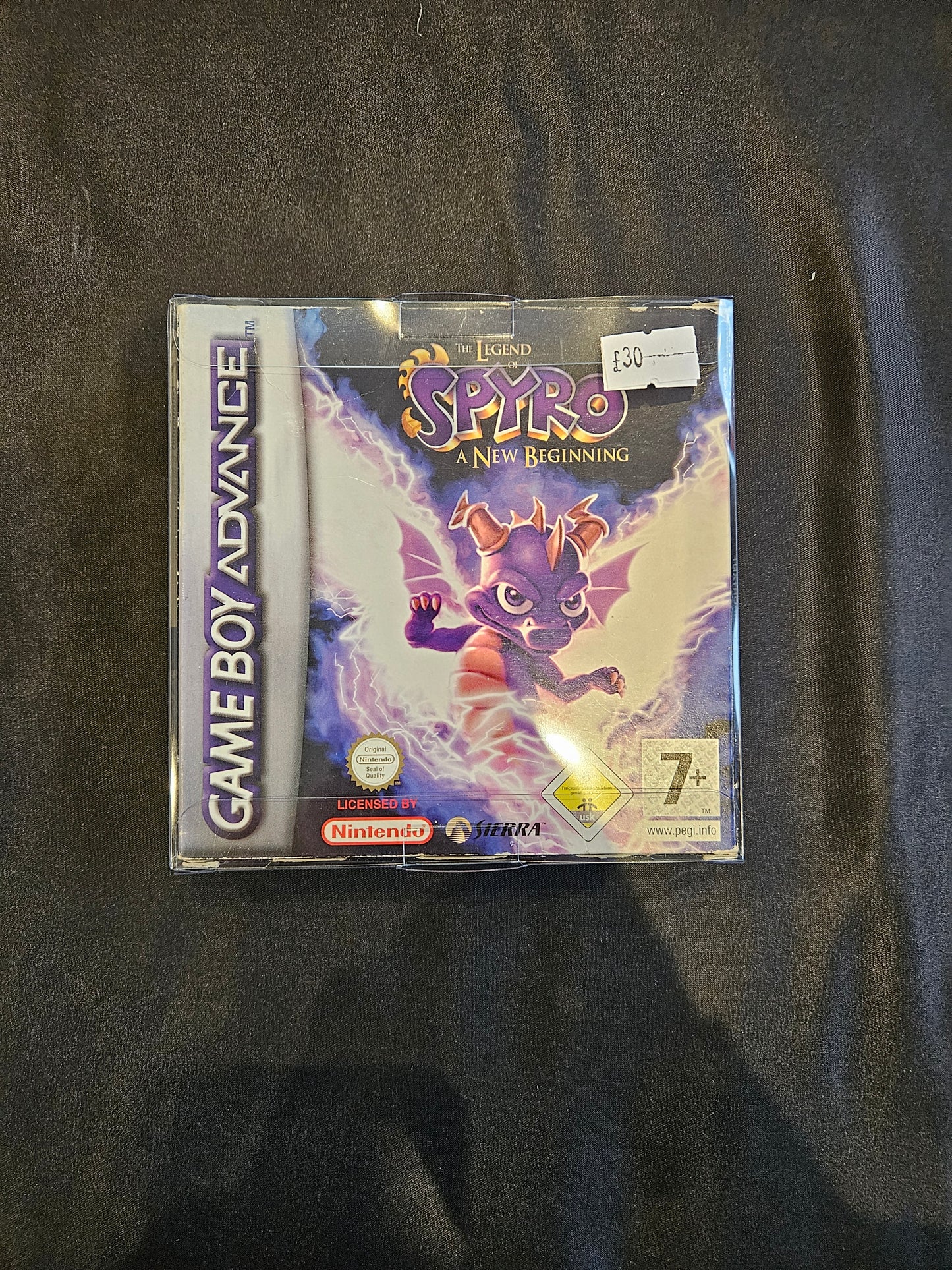 GBA BOXED SPYRO A NEW BEGINNING GAME