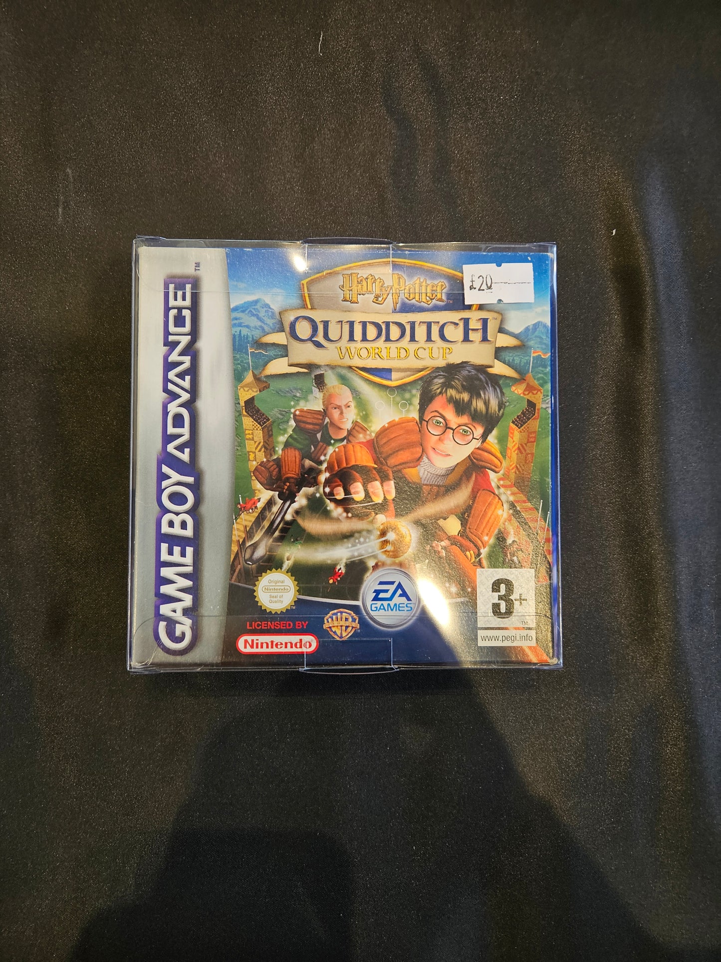GBA QUIDDITCH BOXED GAMES