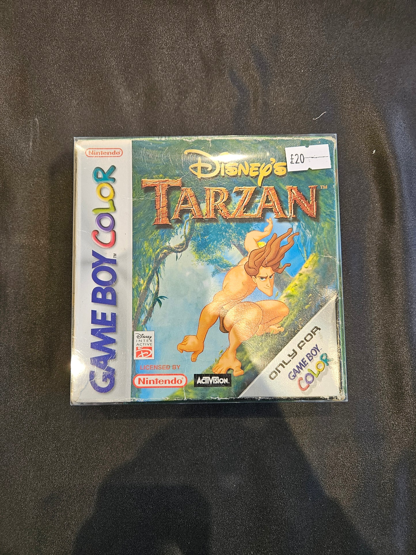 GAMEBOY COLOR TARZAN BOXED GAME