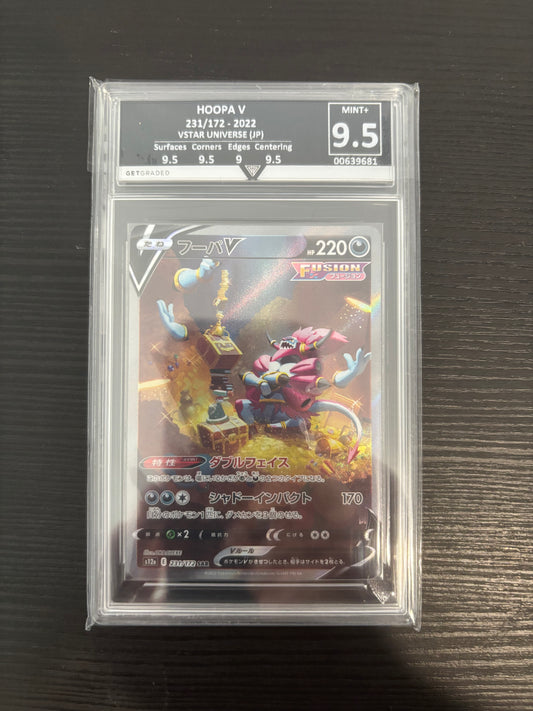 POKÉMON HOOPA V 231/172 - 2022 VSTAR UNIVERSE (JP) Get Graded 9.5 Mint +