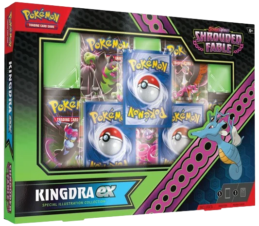POKEMON SHROUDED FABLE KINGDRA EX COLLECTION BOX