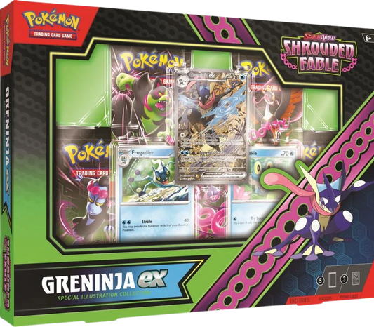 POKEMON SHROUDED FABLE GENINJA EX COLLECTION BOX