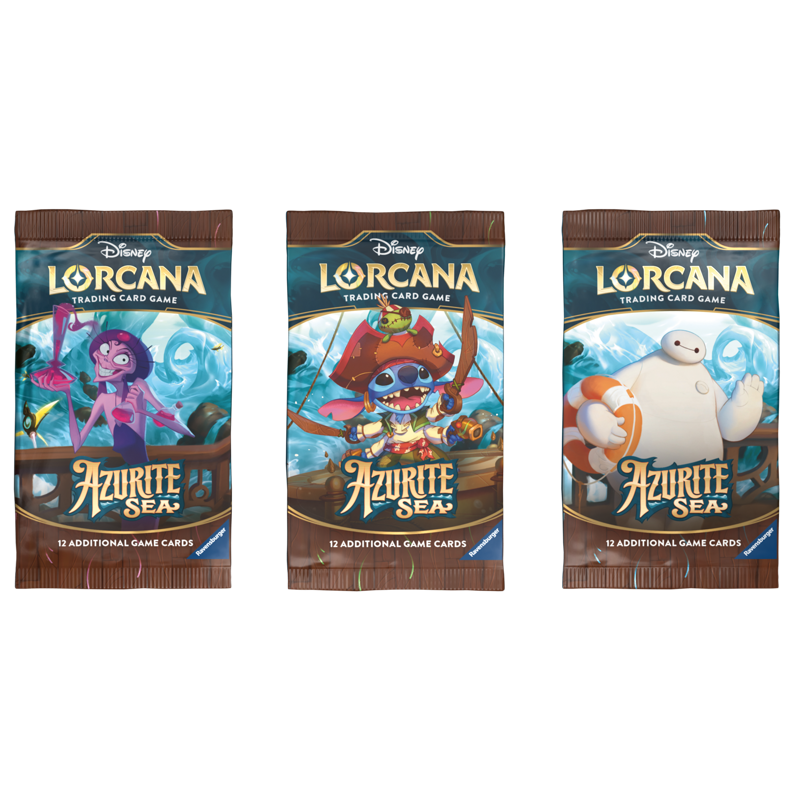 DISNEY LORCANA AZURITE SEA BOOSTER PACK