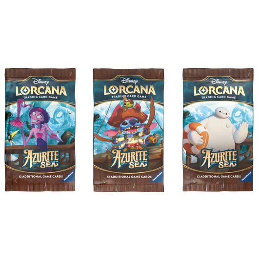 DISNEY LORCANA AZURITE SEA BOOSTER PACK