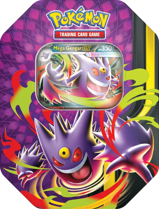 POKEMON MEGA GENGAR EX TIN