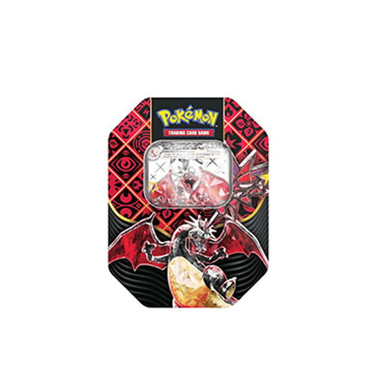 POKEMON PALDEAN FATES CHARIZARD TIN