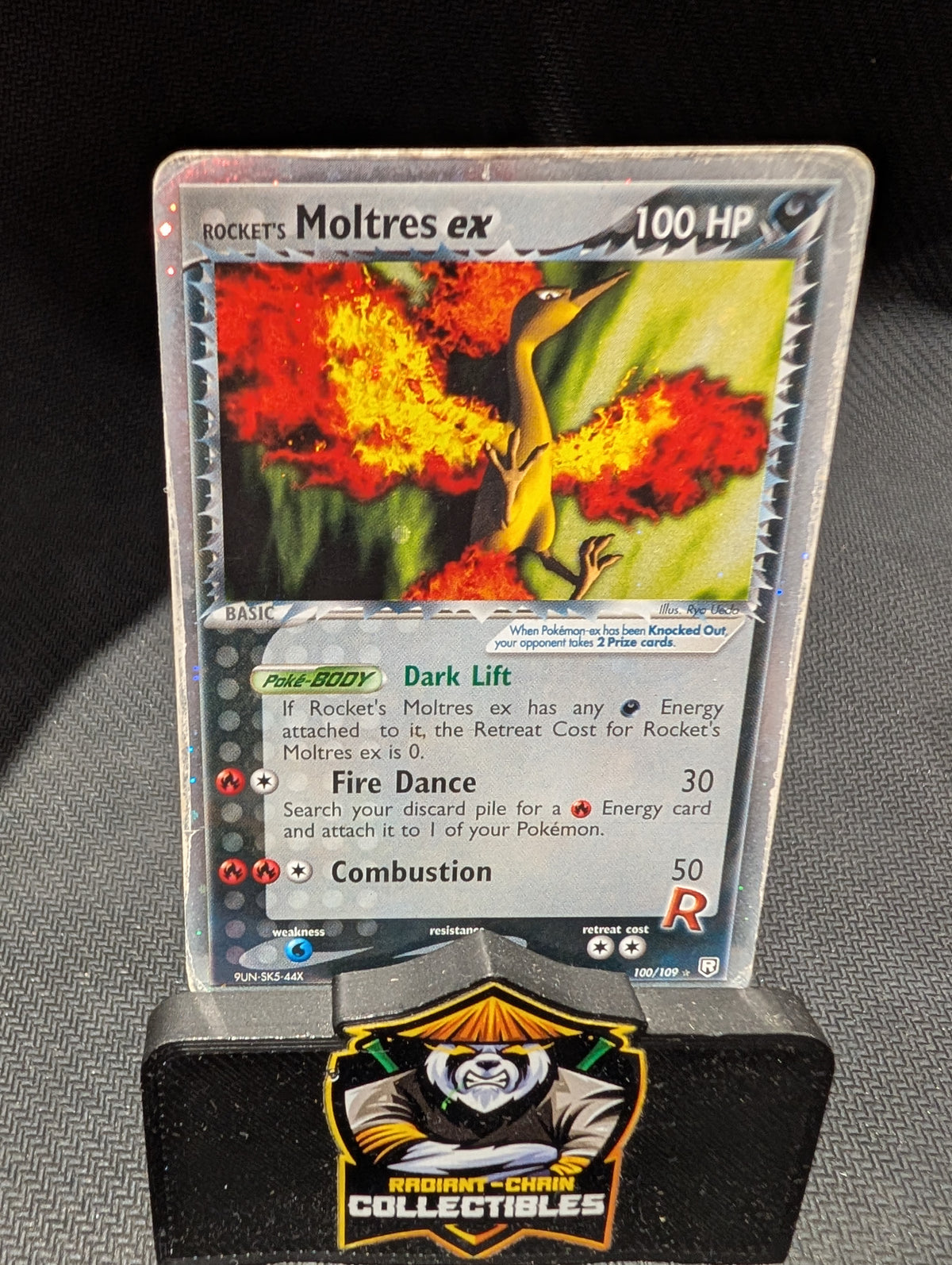 POKEMOMN MOLTRES EX 100/109 HP
