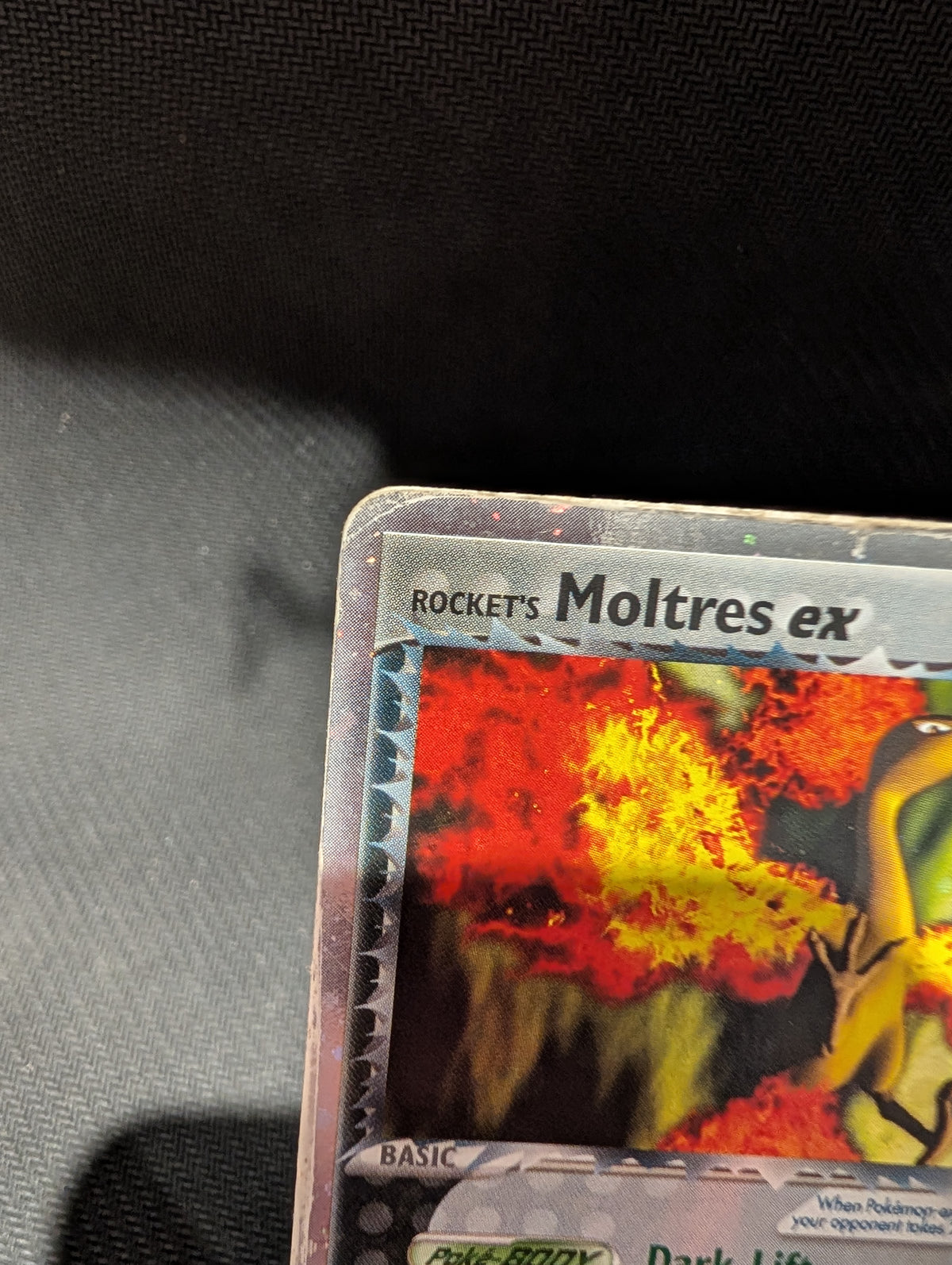 POKEMOMN MOLTRES EX 100/109 HP