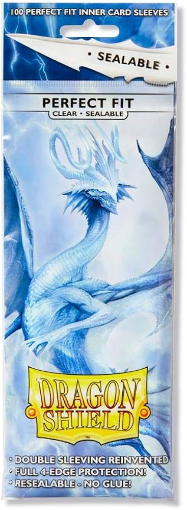 DRAGON SHIELD PERFECT FIT RESEALABLE SLEEVES