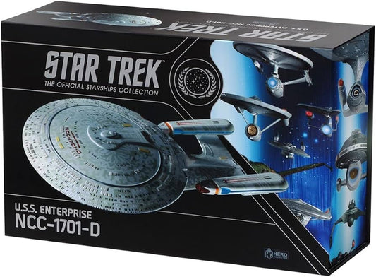 STAR TREK THE OFFICIAL STARSHIPS COLLECTION U.S.S ENTERPRISE NCC-1701-D