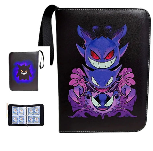 Pokémon Gastly, Haunter and Gengar Card Binder 50 Pages 400 Pockets