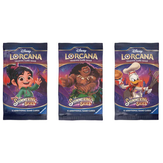 Disney Lorcana Shimmering Skies Booster Pack