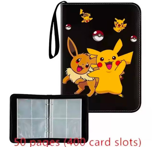 Pokémon Pikachu and Eevee Card Binder 50 Pages 400 Pockets