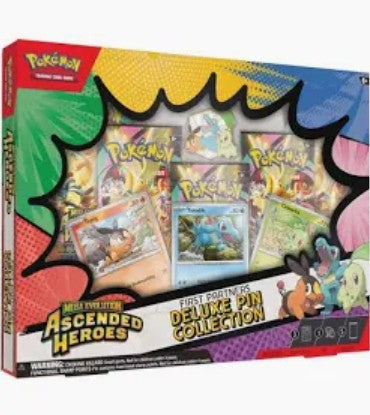 Pokemon TCG: Ascended Heroes ME2.5 - First Partner Deluxe Pin Collection