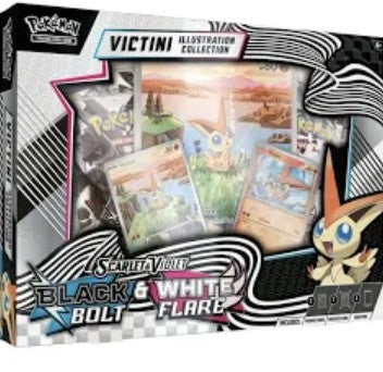 SV Black Bolt & White Flare Unova Victini Illustration Collection