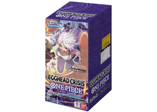 BANDAI ONE PIECE CARD GAME EB-04 EGGHEAD CRISIS BOOSTER BOX