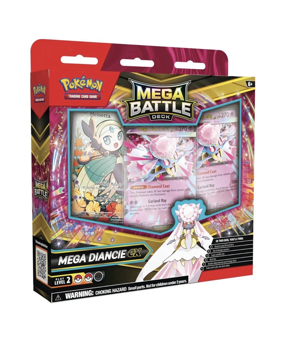 POKEMON MEGA DIANCIE EX MEGA BATTLE DECK