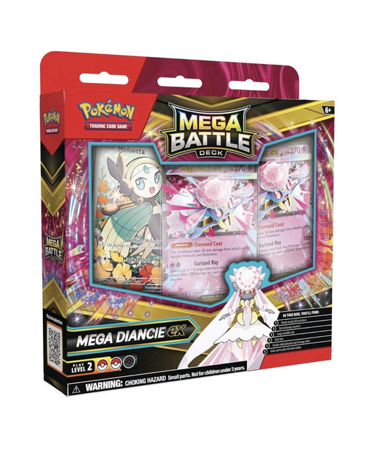 POKEMON MEGA DIANCIE EX MEGA BATTLE DECK