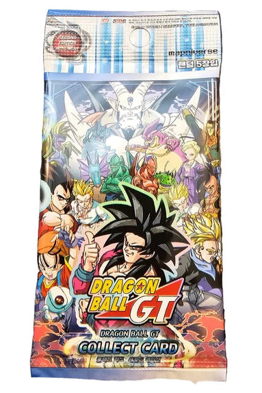 DRAGON BALL GT COLLECT CARD BOOSTER PACK KOREAN