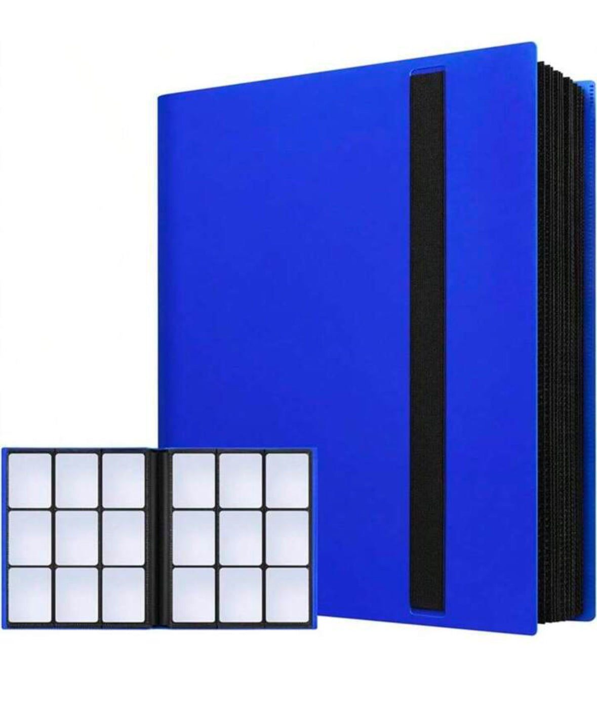 Blue Card Binder 20 Sheets 360 Pockets