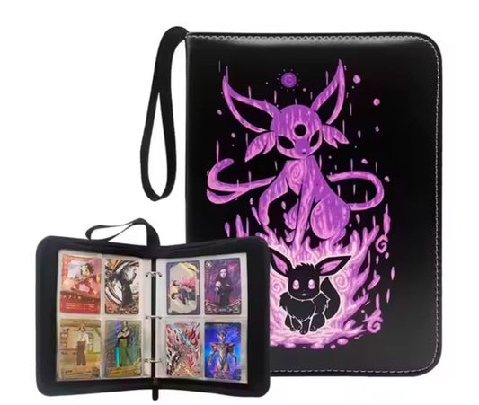 Pokémon Espeon Card Binder 50 Pages 400 Pockets