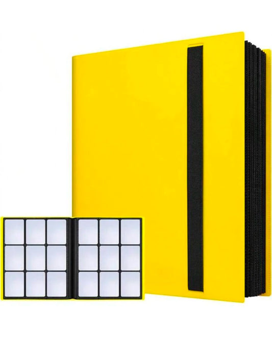 Yellow Card Binder 20 Sheets 360 Pockets