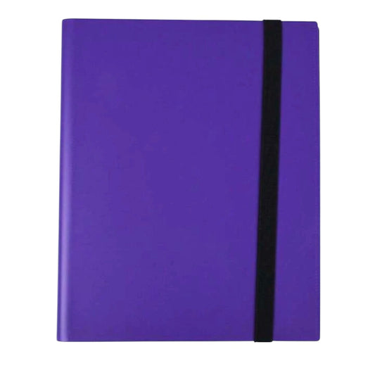 Purple Card Binder 20 Sheets 360 Pockets