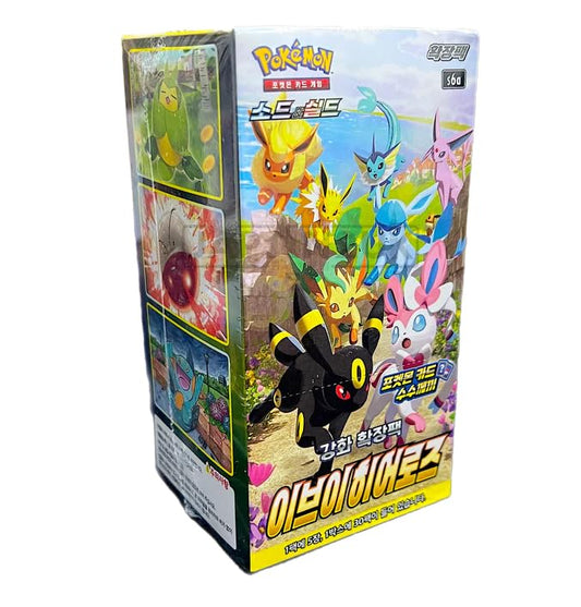 POKEMON EEVEE HEROES S6A KOREAN BOOSTER BOX