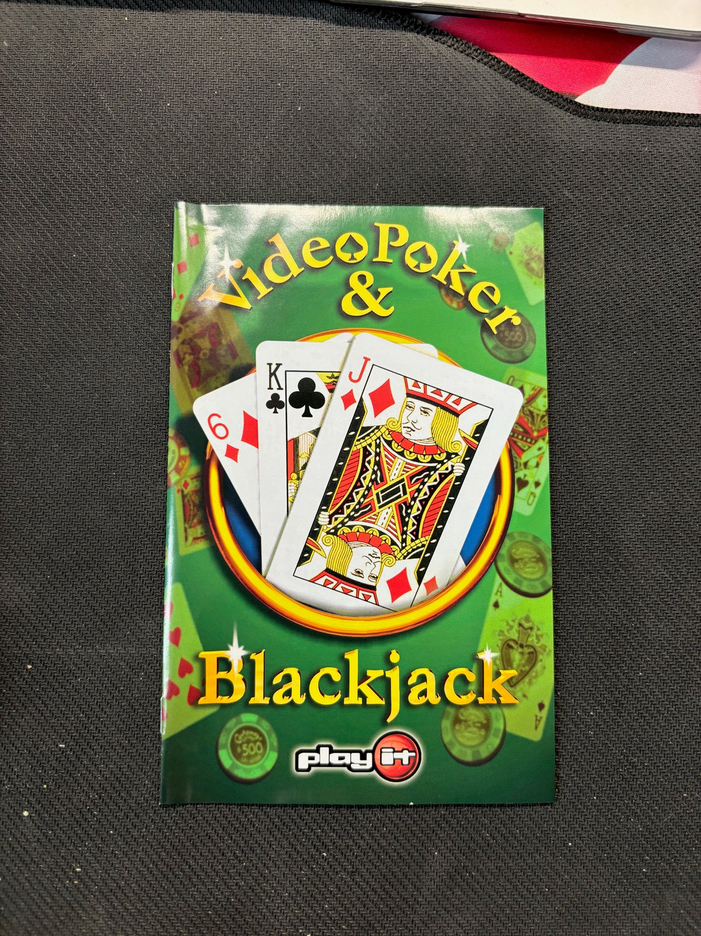 Video Poker and Black Jack PS2 with Manual