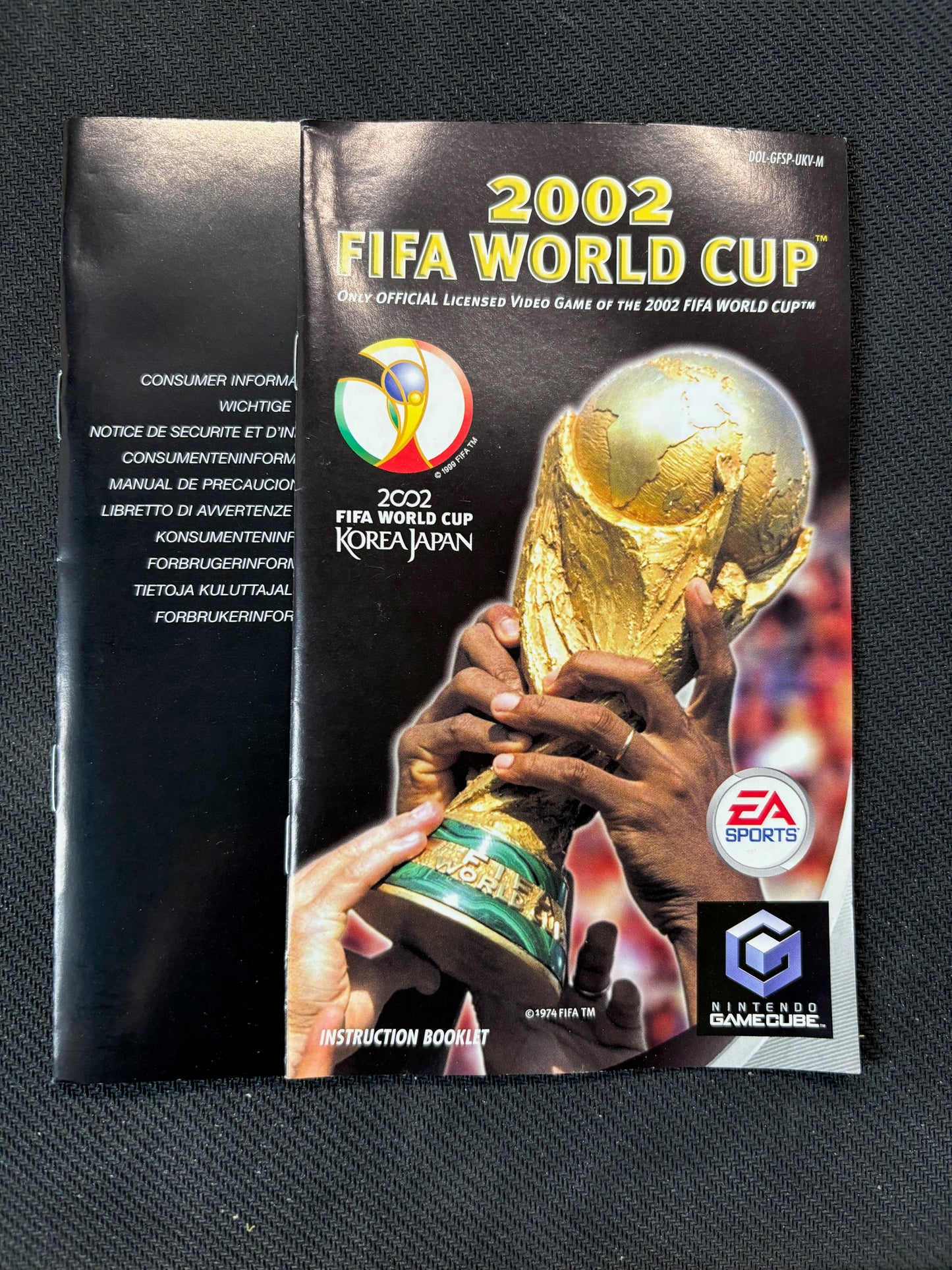 2002 Fifa World Cup Game Cube with Manual