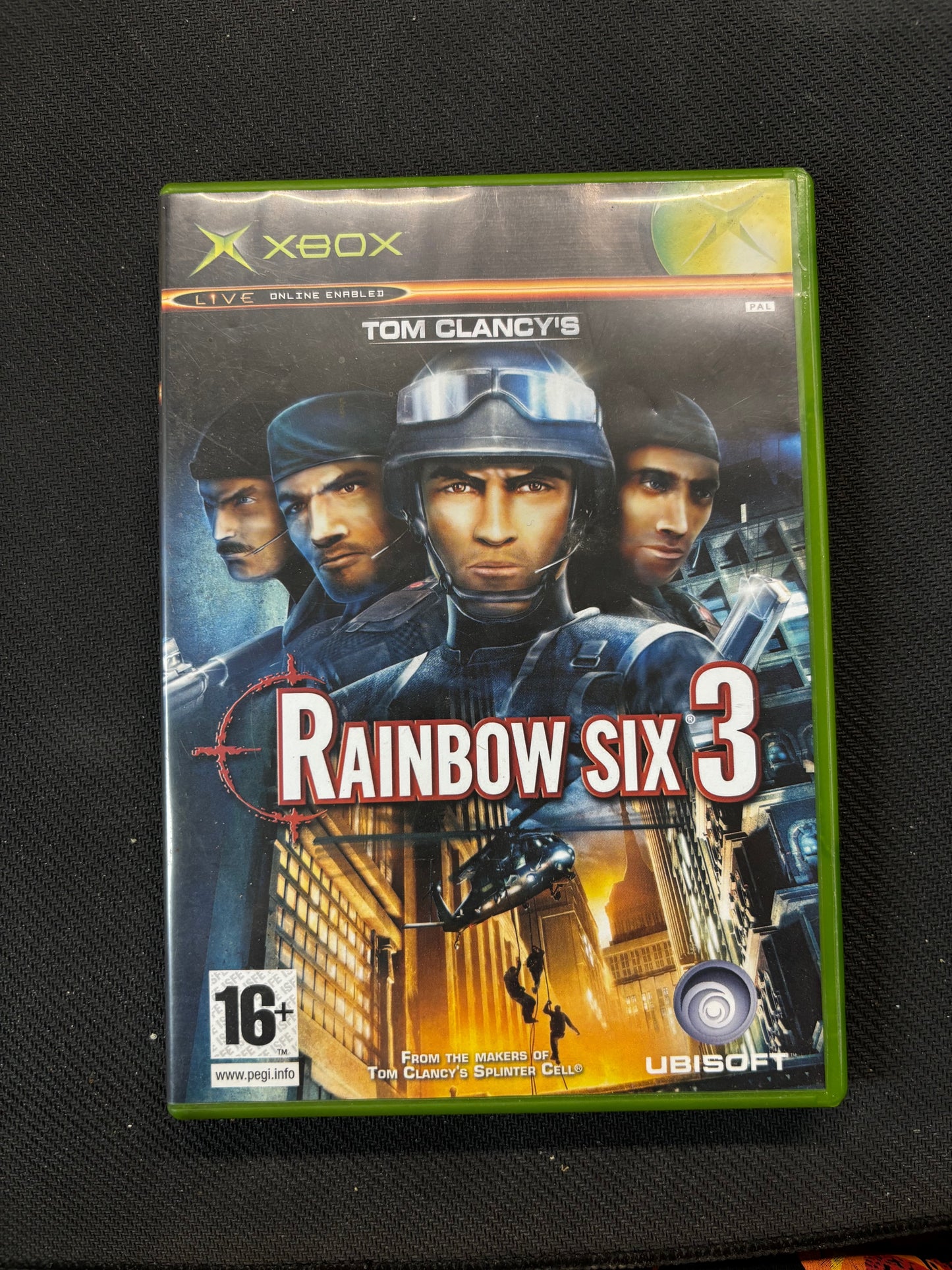 Rainbow Six 3 Xbox Game with Manual