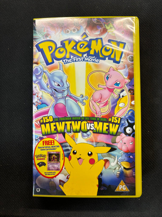 Pokémon Vintage, The 1st Movie Sealed VHS Tape Promo Card Inside