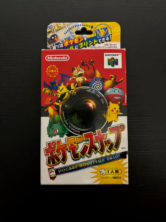 Pocket Monsters (Pokemon) Snap Nintendo 64 Boxed without Manual Japanese Import