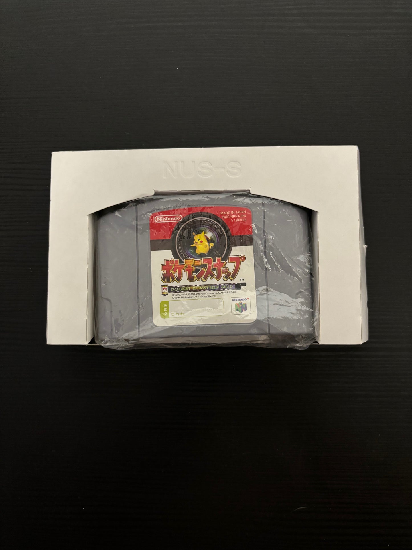 Pocket Monsters (Pokemon) Snap Nintendo 64 Boxed without Manual Japanese Import