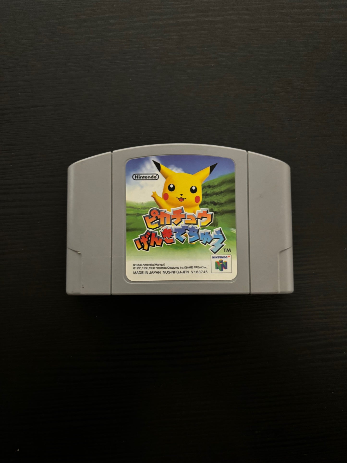 Pokemon Hey You Pickachu! Nintendo 64 Japanese import