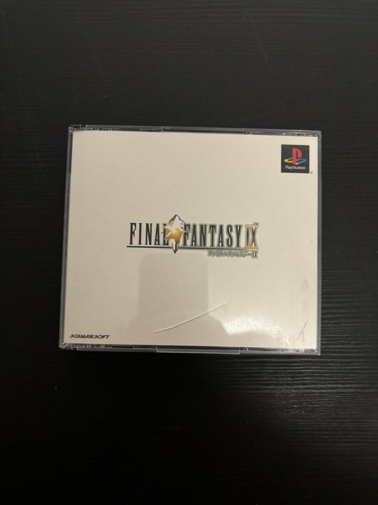 Final Fantasy IX PS1 Game Japanese Import With Manual