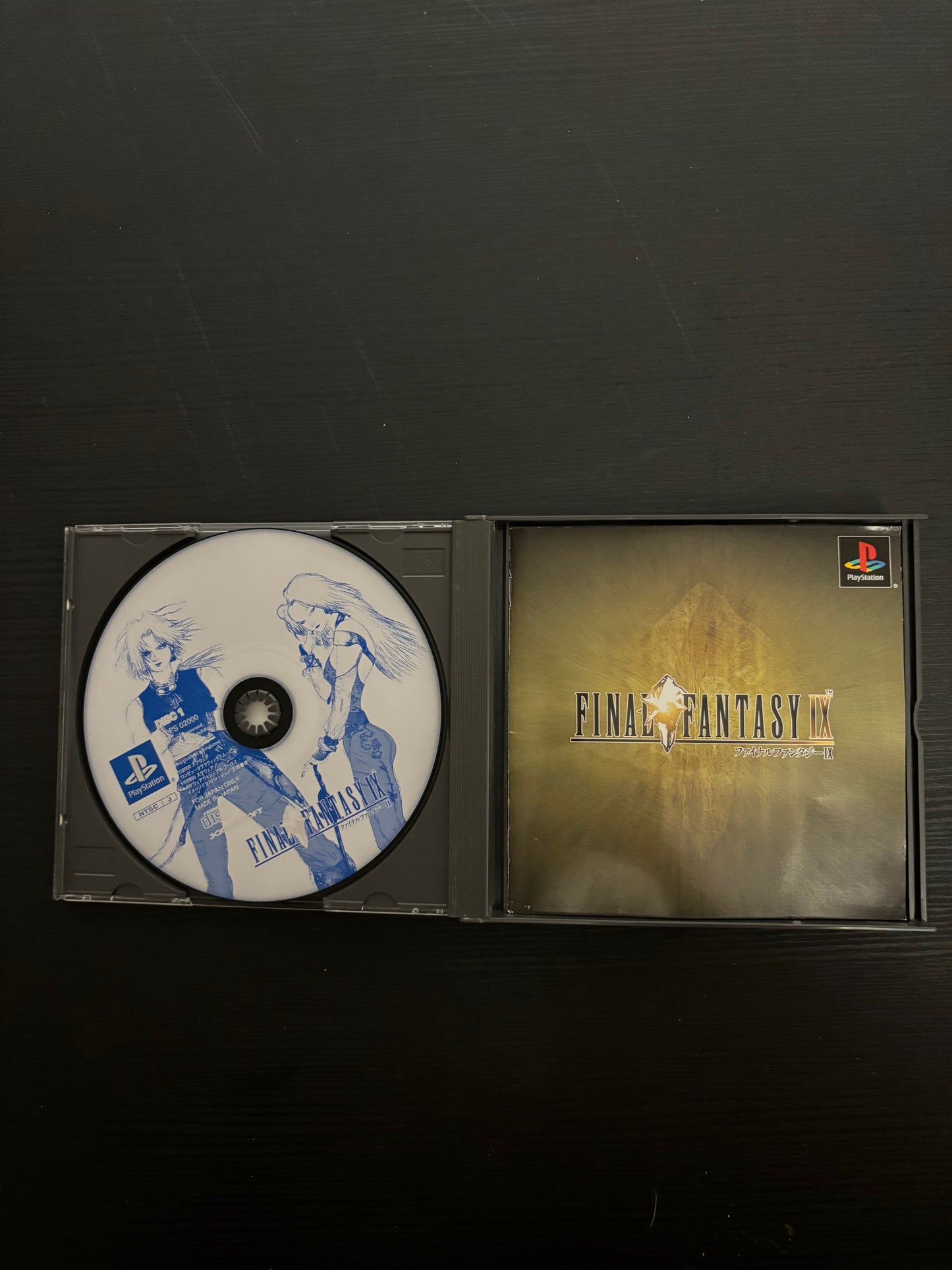 Final Fantasy IX PS1 Game Japanese Import With Manual