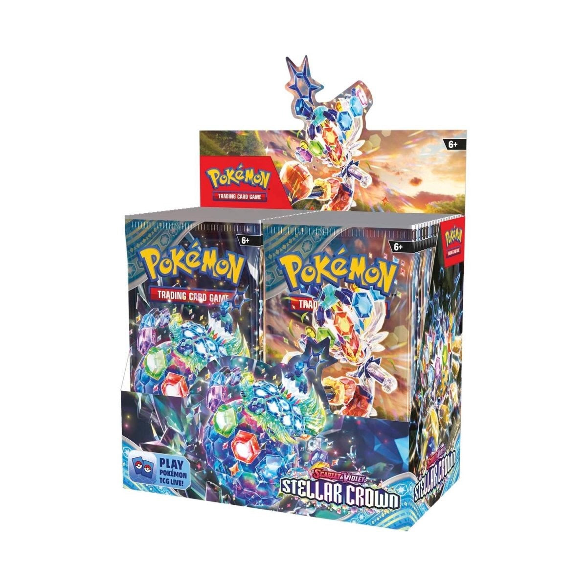 Pokémon TCG: Scarlet & Violet Stellar Crown Booster Box (36 Packs)