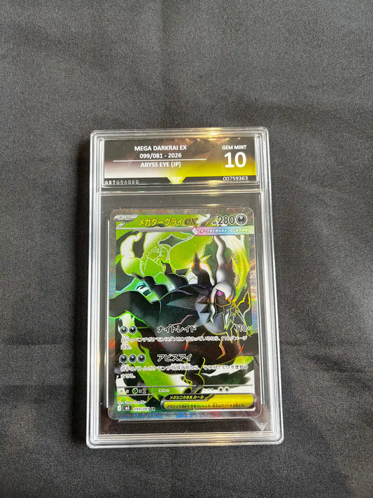 Mega Darkai EX 099/081 Abyss Eye Get Graded 10