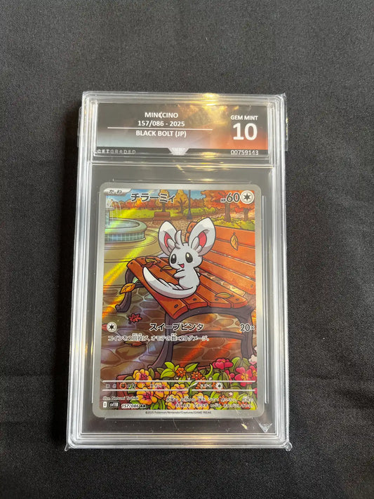 Minccino Black Bolt 157/086 Get Graded 10