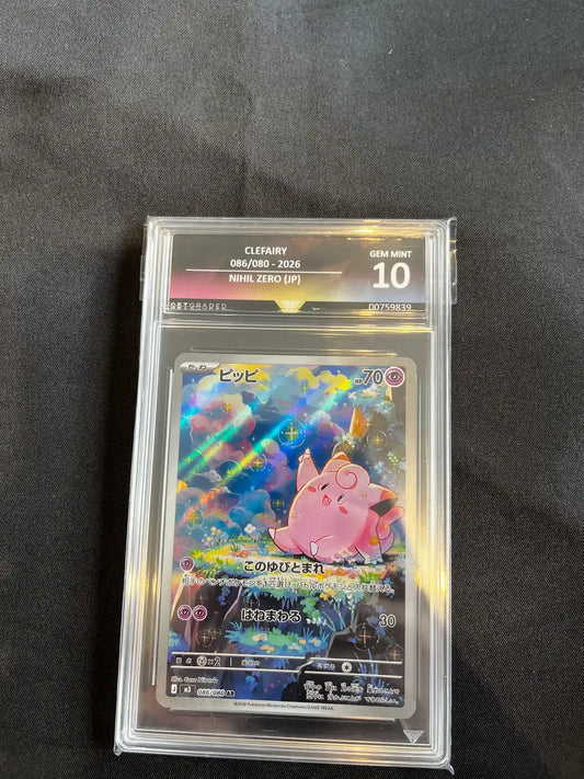 Clefairy 086/080 Nihil Zero Get Graded 10